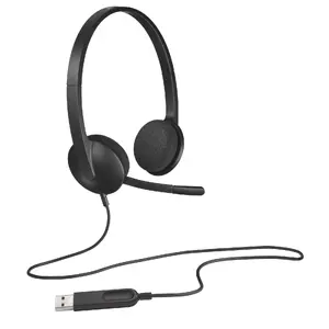 Austiņas Logitech H340 USB Type-A