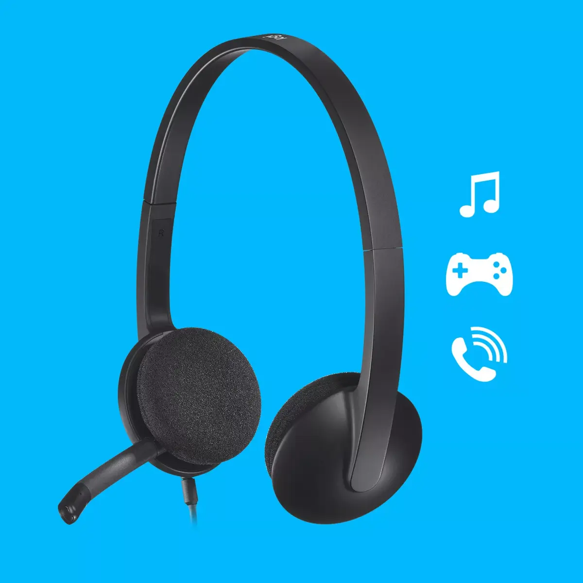 Наушники Logitech H340 Photo 12