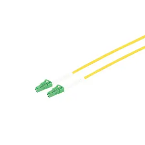 MicroConnect LC-LC OS2 Simplex APC Fibre Optic Patch Cable 0.5m
