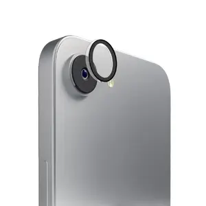PURO Tempered Glass for iPhone 16e Cameras — Transparent, Bump/Dust/Impact/Scratch Resistant, 1 pc