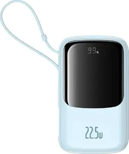 Пауэрбанк Baseus Qpow Pro+ 10000mAh 22.5W USB-C синий