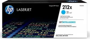 Картридж тонерный HP 212X High Yield Cyan, оригинал HP, MPN 124555
