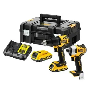 Screwdriver DEWALT COMBO KIT 18V DCK2060L2T (DCD778+DCF787) 2x3,0Ah TSTAK II