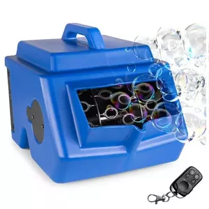 Bubble Machine Light4Me BUBBLE BLUE DOUBLE — Light4Me double-output bubble machine