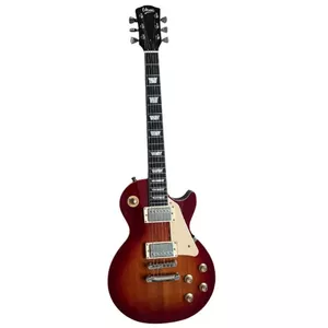 Electric guitar V-tone VLP1 BS 39" scale Les Paul solid-body, Okoume body, Mahogany fingerboard, H-H pickups, Tune-o-matic bridge