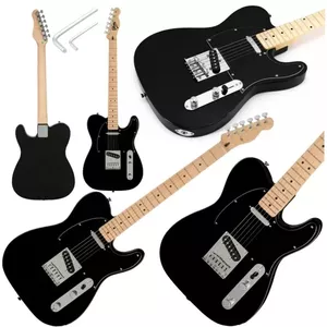 Electric guitar V-tone ETL39 BK 4/4 Telecaster, full-size 4/4, black finish