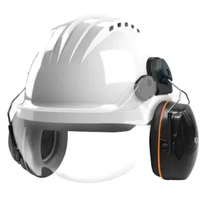 Safety helmet CURRO-VISOR white adjustable size lightweight model 1048125