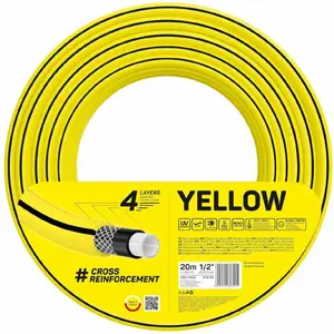 Садовый шланг Cellfast C. SNAKE OG. YELLOW 1" 20 м, диаметр 1", длина 20 м