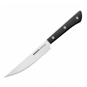 Kitchen knife Samura Harakiri semi-serrated steak knife SHR.0031B, blade type: semi-serrated