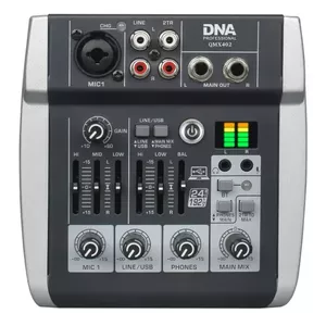 Микшер DINGO QMX402 3-канальный компактный аудио микшер — 3 канала