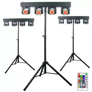 Lighting effect kit LIGHT4ME MT BAR 2 LED RGB — LED bar lighting kit with RGB LEDs, multi-effect controller