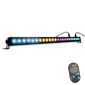 LED apgaismojuma bar Light4Me DECO BAR 24 RGBA IR — 24 RGB LED, 80 W, alumīnija korpuss, 1050 mm