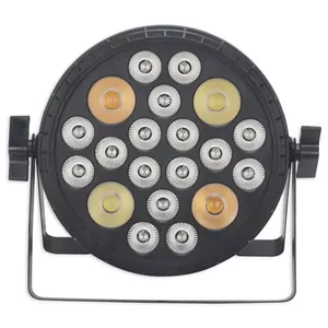 Stage prožektors Light4Me MULTIPAR 416 RGB-UV WW/CW — LED PAR ar RGB-UV un siltu/aukstu baltu gaismu