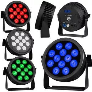 PAR прожектор Light4Me CREE ALU QUAD PAR 12 — 12×12W RGBW LED сценический PAR