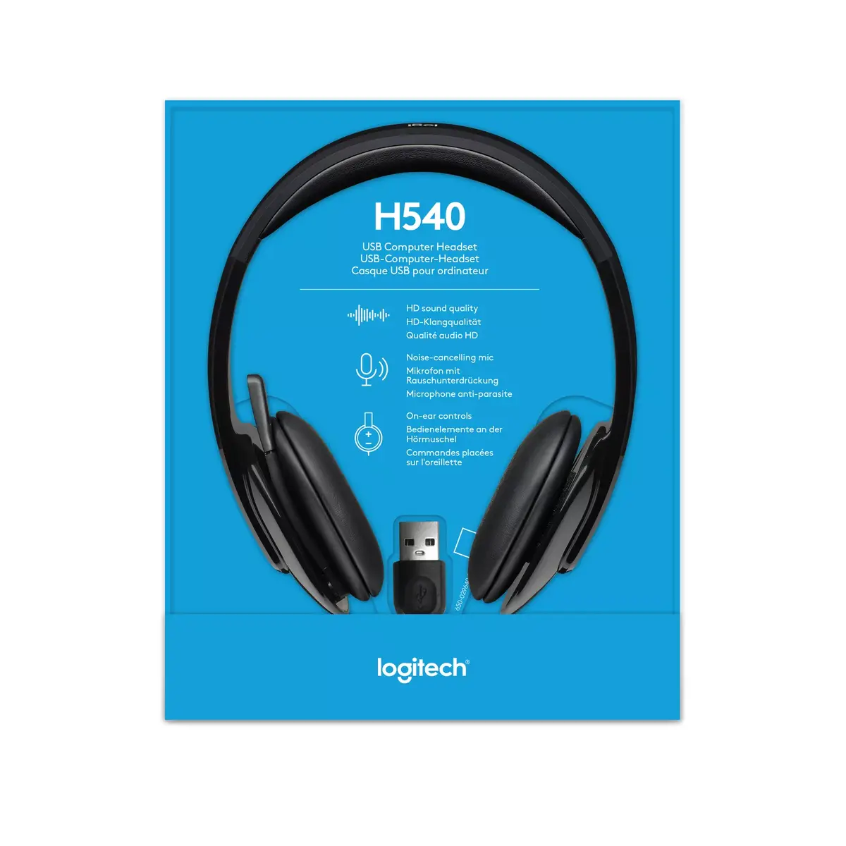 Austiņas Logitech H540 Photo 11