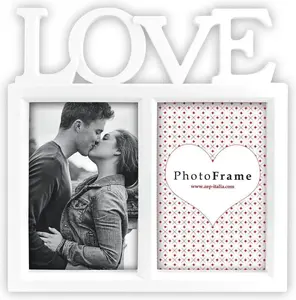 Photo frame ZEP Madeira white 2 x 10 x 15 cm Kunststoff Galerie XC48W