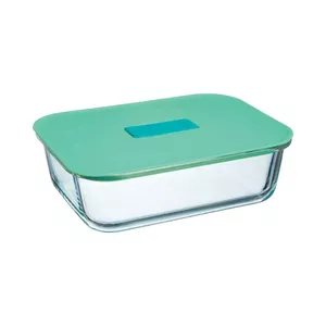 Контейнер для хранения Luminarc UNIQUE BOX 150 cl 16,7×22,3×6,9 см стекло с пластиковой крышкой