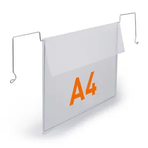 Document Holder Durable 118819 A4 Polypropylene Steel Transparent