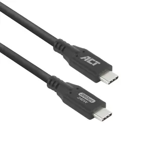 ACT USB4 20Gbps 240W USB Type-C Cable 0.5m Black