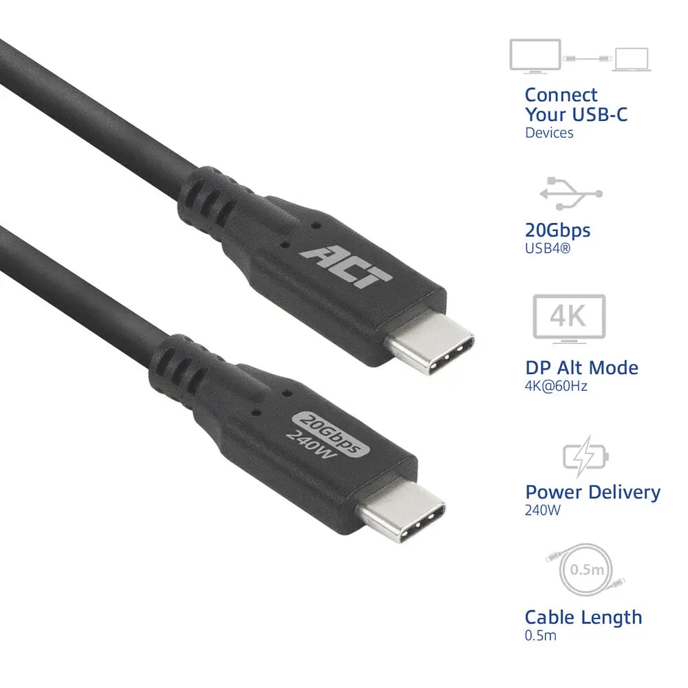ACT AC7420 USB4 USB Type-C Cable Photo 3