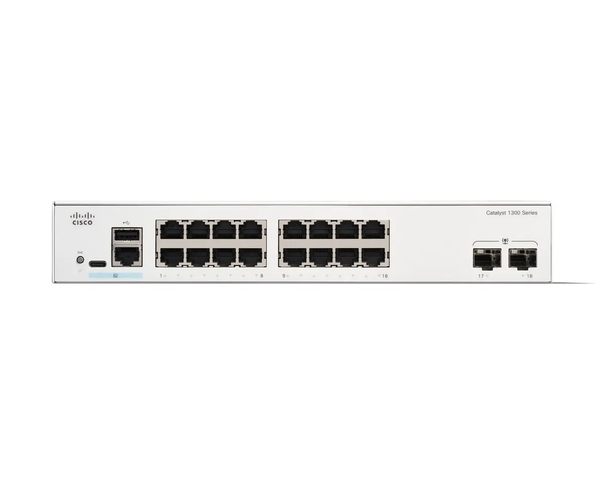 Cisco Catalyst 1300-16T-2G slēdzis Photo 2