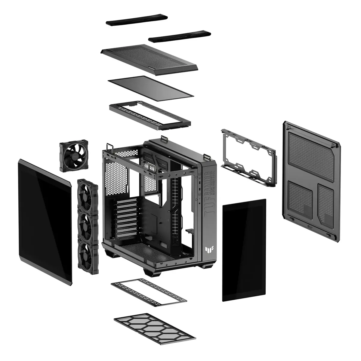 ASUS TUF GAMING GT502 Horizon TG ARGB корпус ПК Photo 20