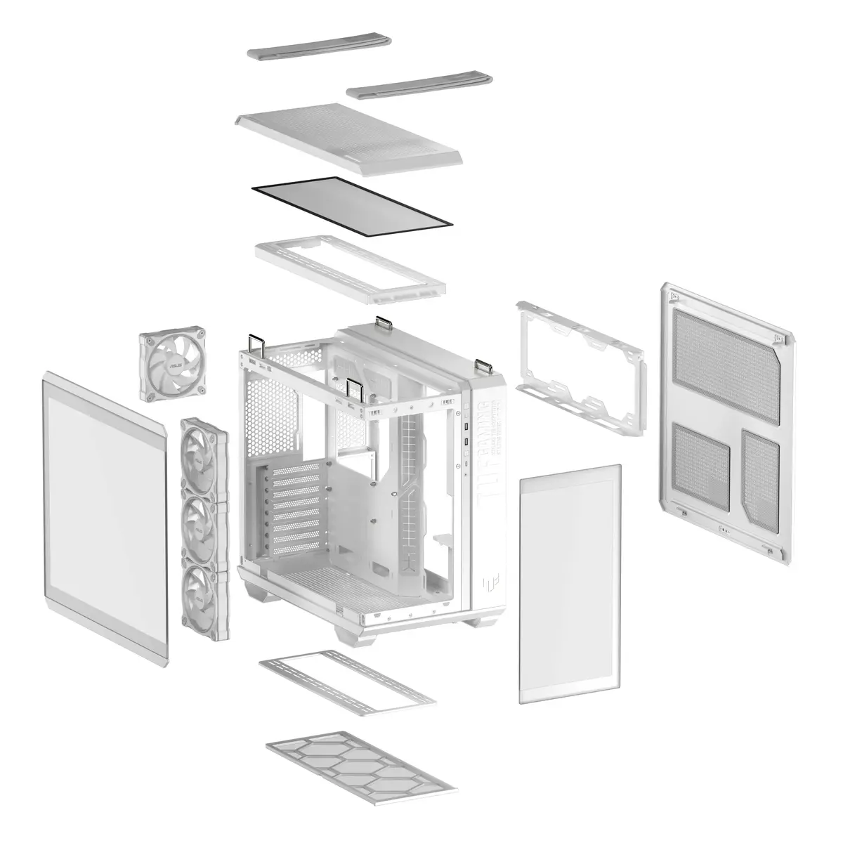 Корпус ASUS TUF GAMING GT502 Horizon TG ARGB Photo 17