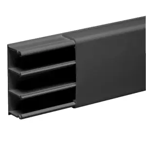 Pievienojums kabeļu kanālam Schneider Electric ISM14640, melns PVC, augstums 25 mm, garums 60 mm