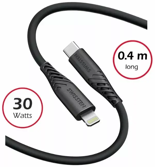 USB-C to Lightning cable SWISSTEN 71506517 Photo 2