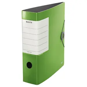 Ring binder LEITZ 11120050 A4, polyfoam, 82 mm spine, green