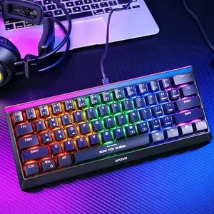 Mechanical gaming keyboard Marvo KG962 with Red switches and RGB backlight