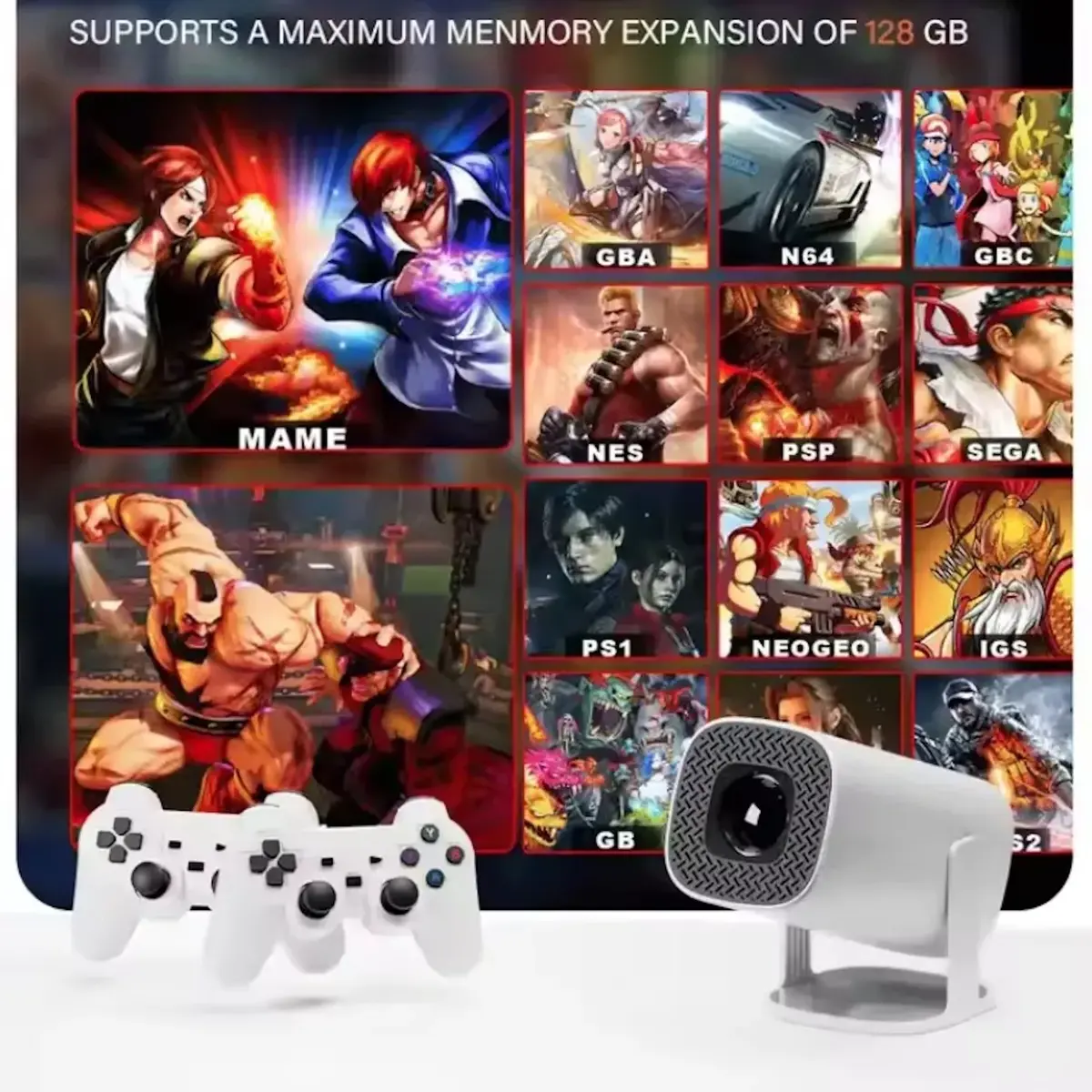 Riff P30MAX Portable Smart Projector 4K Android 11 Photo 6
