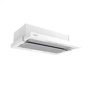 Built-in telescopic hood CATA TFK 6005 WH — 60 cm, 162 m³/h, mechanical controls, energy class B, white
