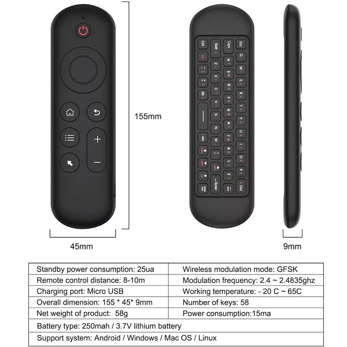 Riff Remote Control RGB Mouse M5 Photo 4