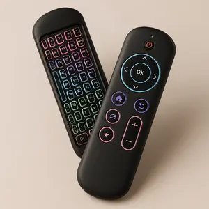 Riff Universal Remote Control RGB Mouse M5 — bezvadu 2.4 GHz un Bluetooth 5.2, RGB apgaismojums