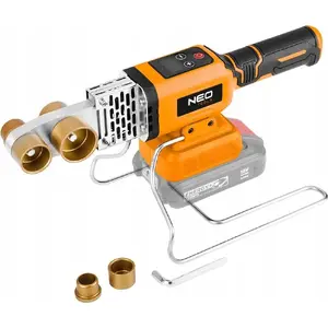 Pipe welding machine NEO tools Energy+ 18V — cordless pipe welder, model 04-622