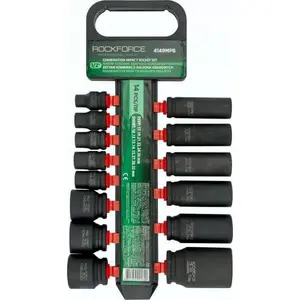 Socket set King Tony RF-4149MPB — impact 1/2" 14-piece kit