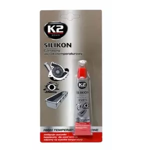 Augstas temperatūras silikons K2 B2450, sarkans, 21 g, iztur līdz 350°C