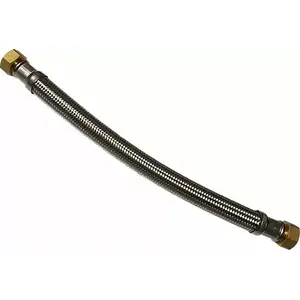 Гибкий стальной подводящий шланг TUCAI EXTRA TWIST WW 3/4"×3/4" L=80 см