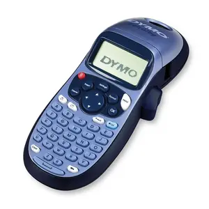 Принтер этикеток Dymo LetraTag 100H — клавиатура ABC, 160×160 DPI, 6.8 мм/с, батарейки AA, черно-синий