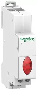 Модульная 3‑фазная сигнальная лампа Schneider Electric A9E18327 красная 230–400 В AC