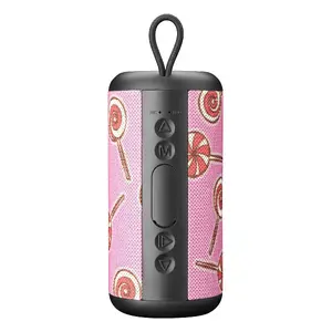 Mono Portable Speaker Music Sound Vertical Speaker Pink