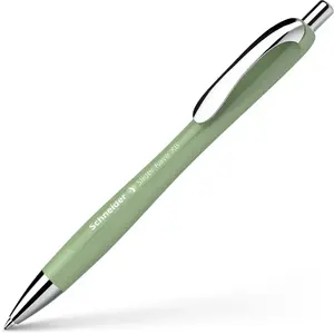 Clip-on retractable ballpoint pen Schneider AG Slider Rave Blue