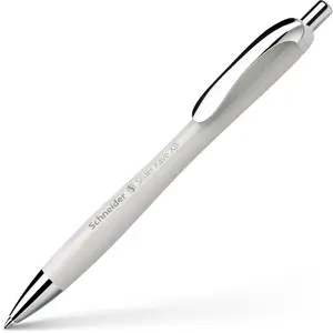 Clip-on retractable ballpoint pen Schneider AG Slider Rave Blue