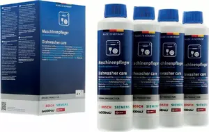 Таблетки для ухода за посудомоечной машиной 4 шт, Bosch BSH – средство для очистки систем посудомоек