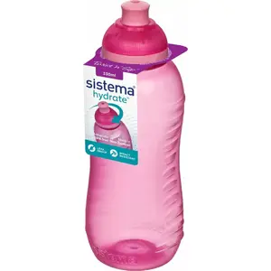 Dzeramā pudele sistema Twist 'n' Sip 330 ml rozā - A780-3