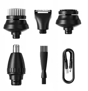Electric 5-in-1 rechargeable waterproof shaving kit Maestro MR-675 with USB charging