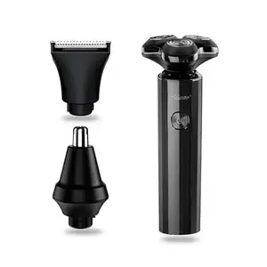 Shaving kit Maestro MR-676 3-in-1 USB rechargeable compact design