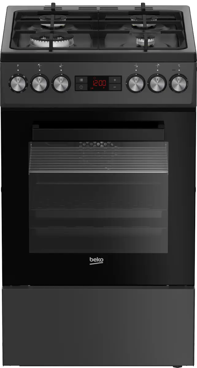 Brīvi stāvoša plīts Beko FSM51330DAOT Antracīts