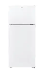 Candy CDH1S313EW Freestanding Double Door Refrigerator with 117 L Total Capacity 89 L Fridge 28 L Top Freezer White Energy Class E 40 dB